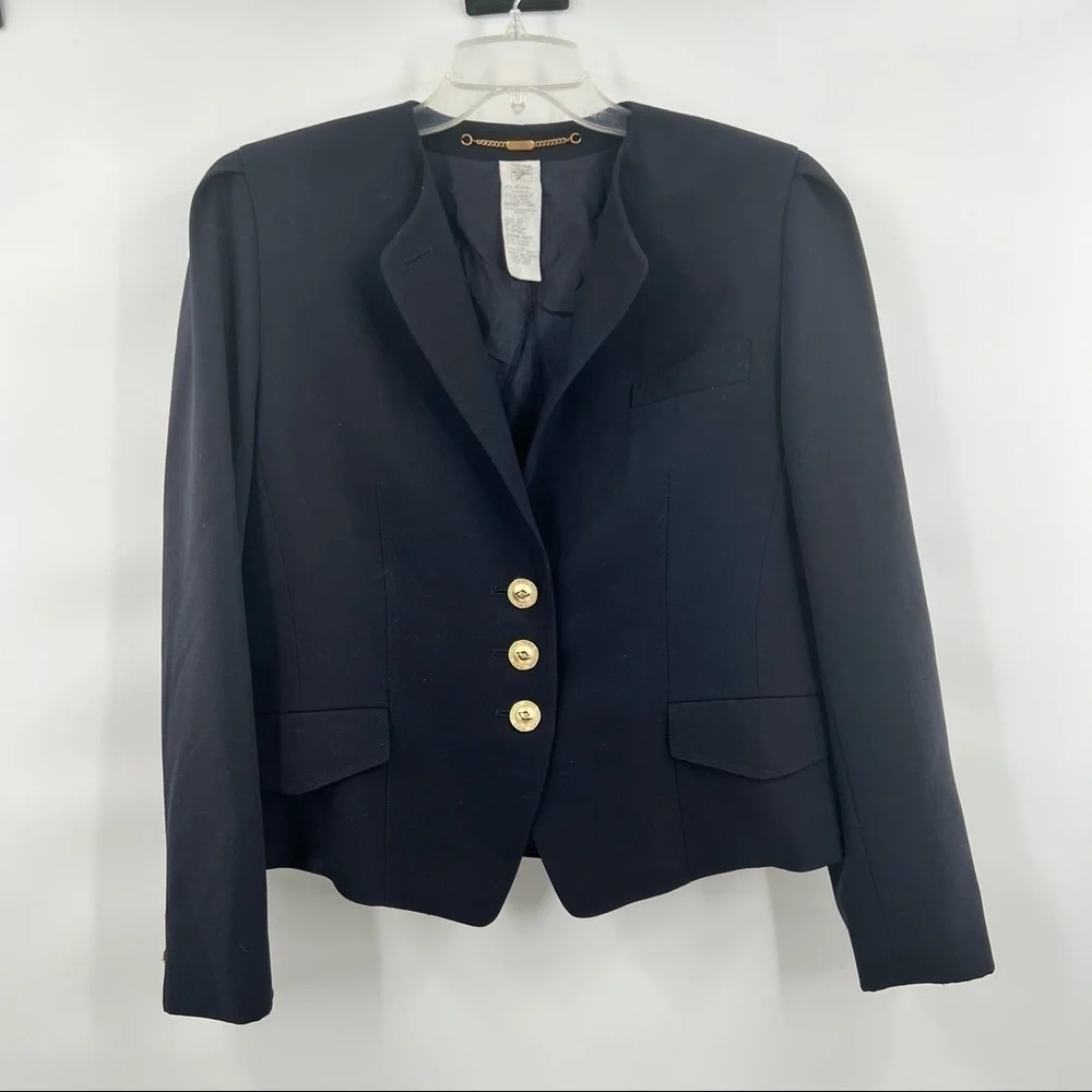 Basler black blazer jacket size 38